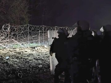 Interwencja przy granicy polsko-białoruskiej