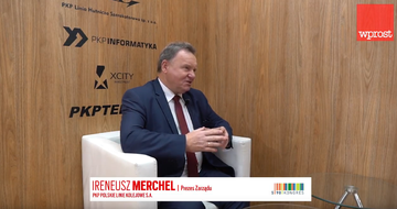 Ireneusz Merchel - Prezes Zarządu PKP Polskie Linie Kolejowe