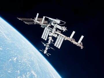 ISS NASA w kosmosie