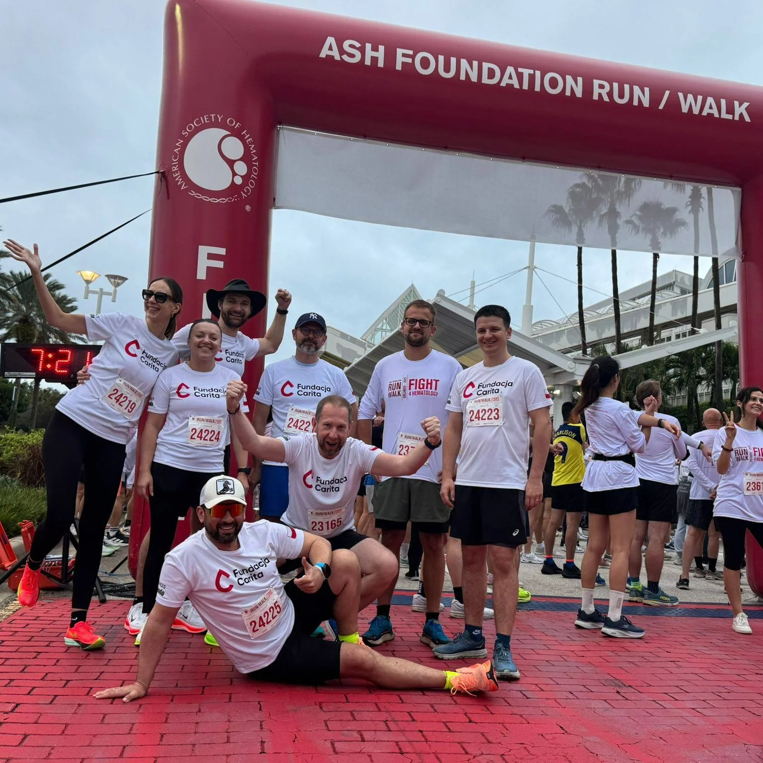 Fundacja Carita podczas DziśASH Foundation Run/ Walk