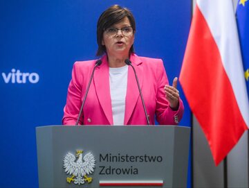 Izabela Leszczyna, ministra zdrowia