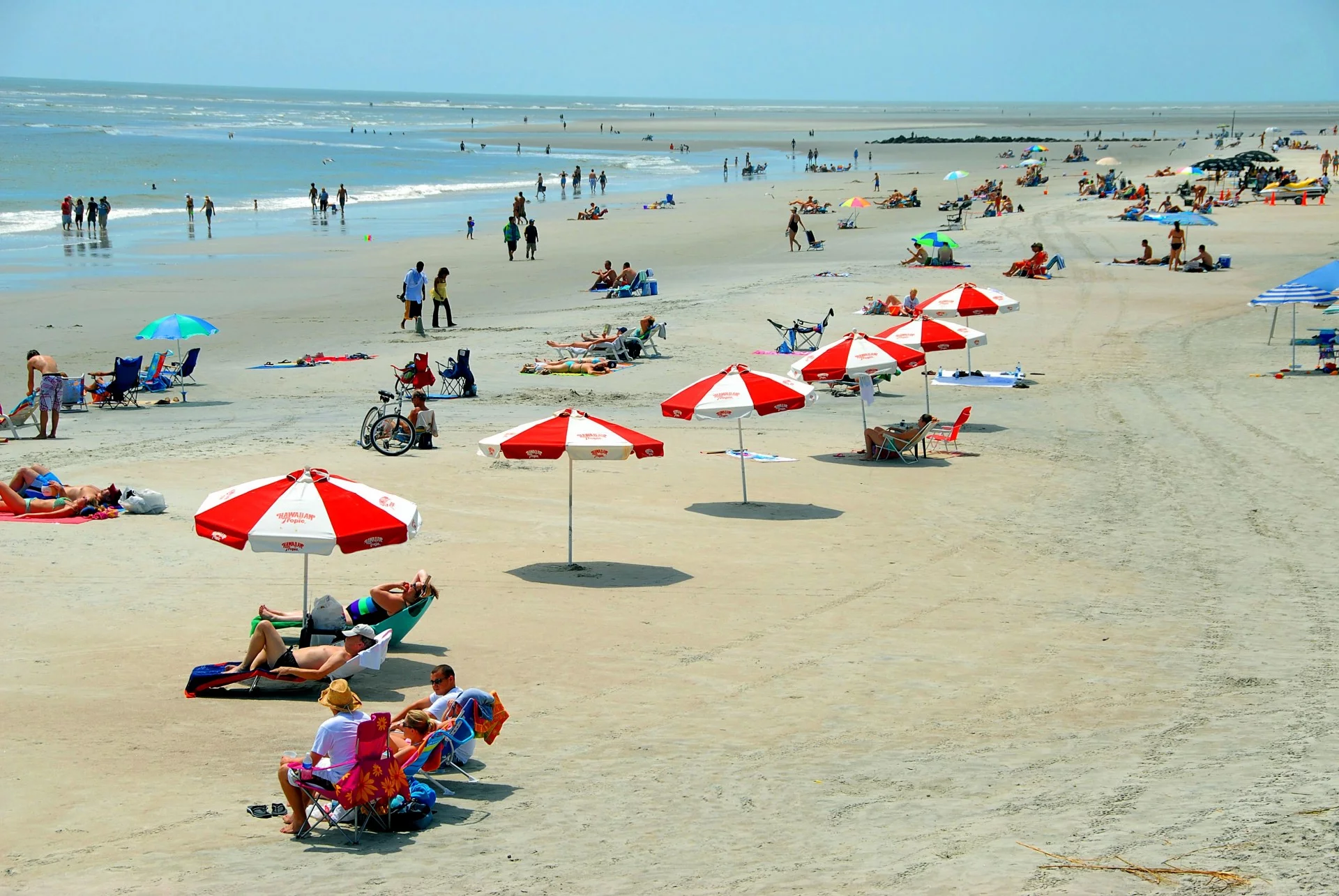 Jedna z plaż w Tybee Island