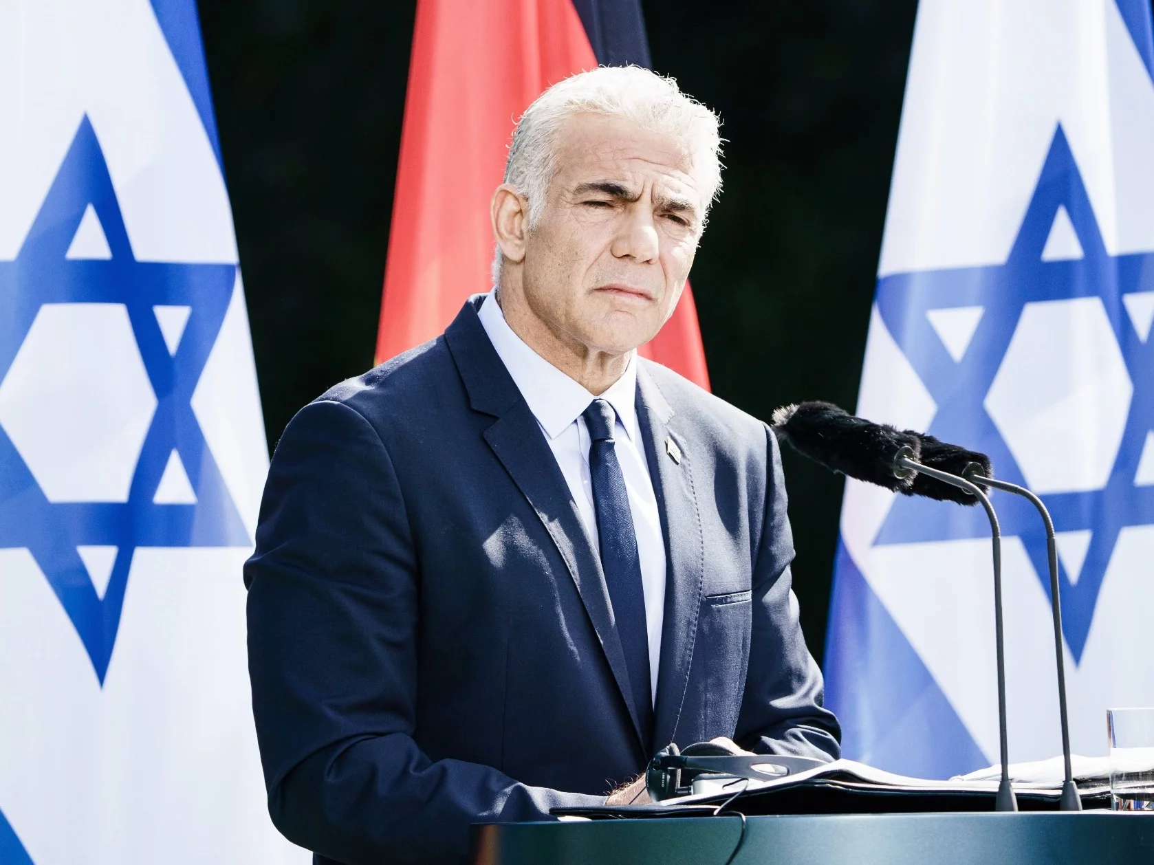 Premier Izraela Jair Lapid