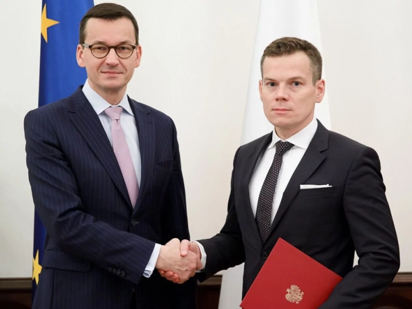 Mateusz Morawiecki i Jacek Jastrzębski