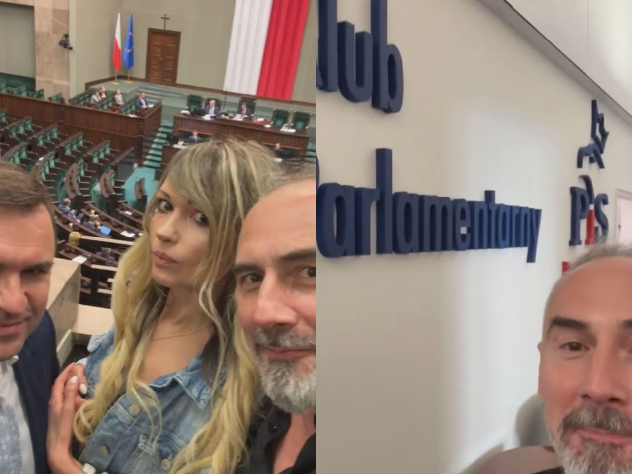 Jacek Kopczyński nawiązał do szarpaniny z Dariuszem Mateckim. Zamieścił nagranie