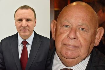 Jacek Kurski i Jerzy Urban