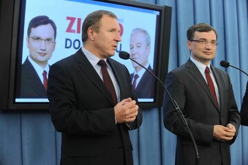 Jacek Kurski i Zbigniew Ziobro