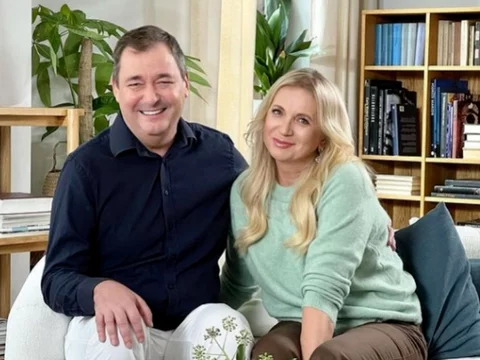 Jacek Rozenek i Marzena Rogalska