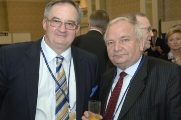 Jacek Saryusz-Wolski i Joseph Daul