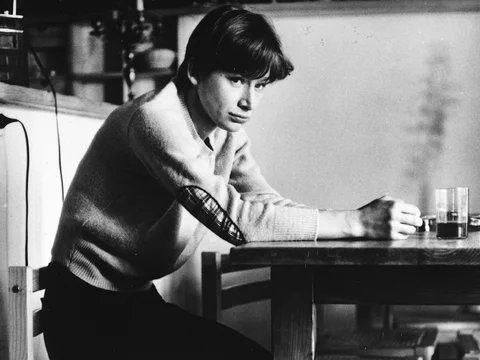 Jadwiga Jankowska-Cieślak w 1983 roku w filmie „Stan wewnętrzny”
