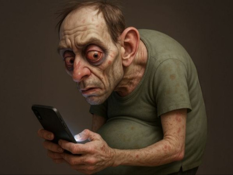 Jak będzie wyglądać przeciętna osoba w 2050 roku? Poznajcie „Siedzącego Sama”