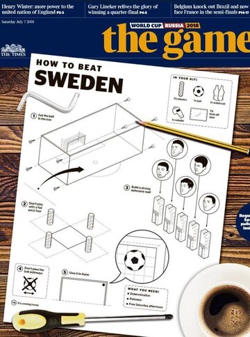 Jak ograć Szwecję? Podpowiada okładka "Guardiana"
