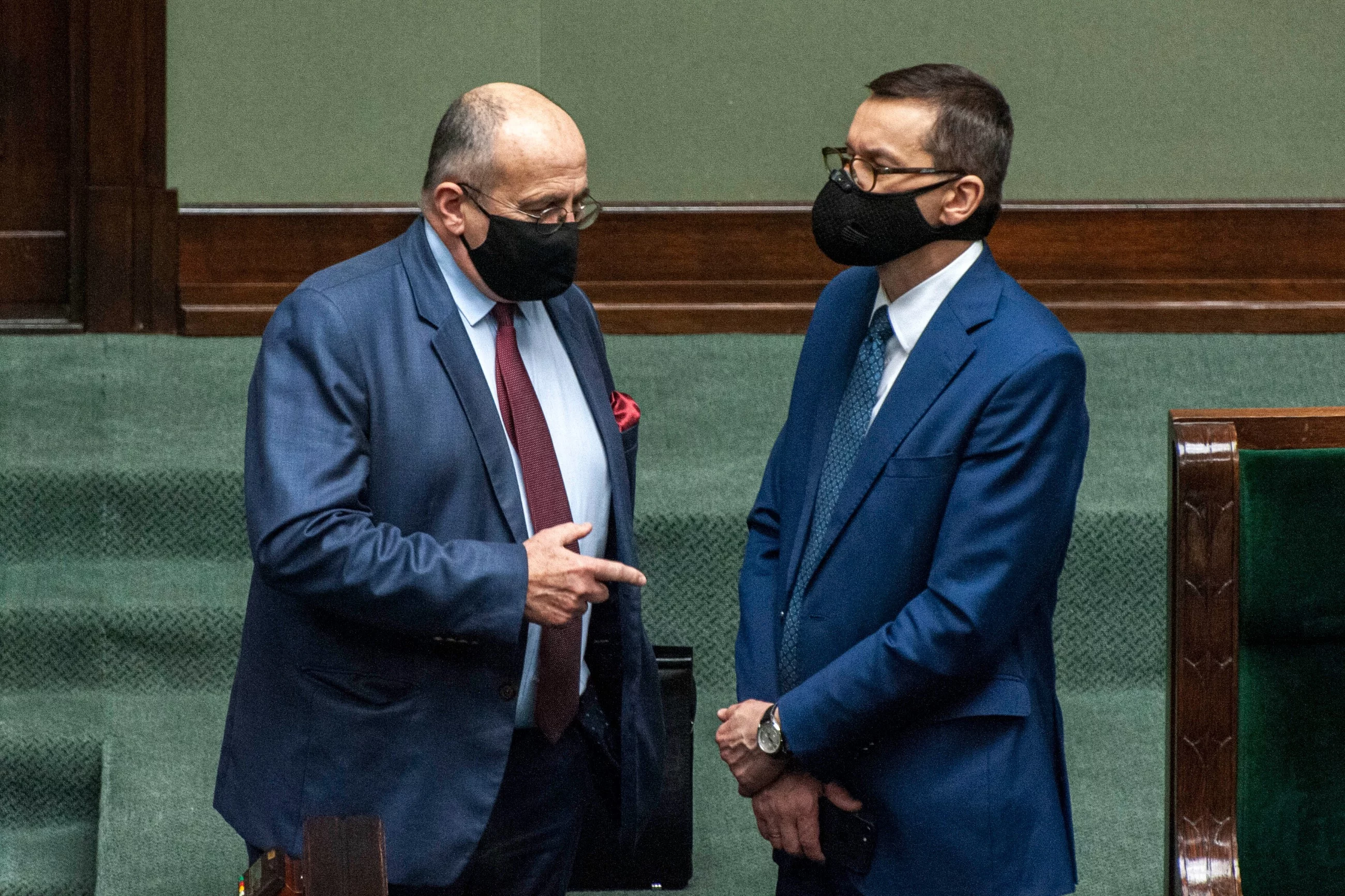 Tadeusz Kościński i Mateusz Morawiecki