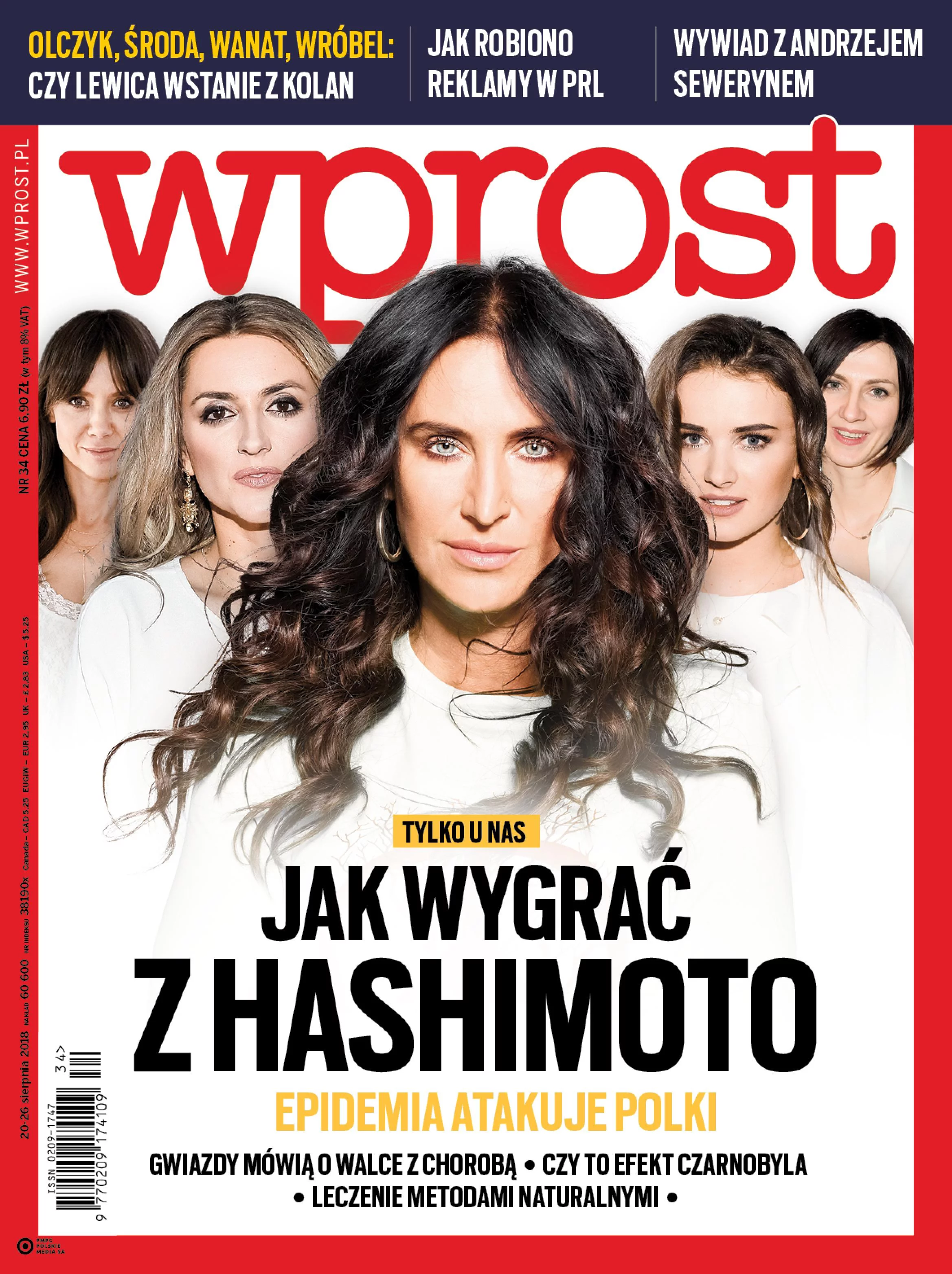 Okładka 34/2018 WPROST