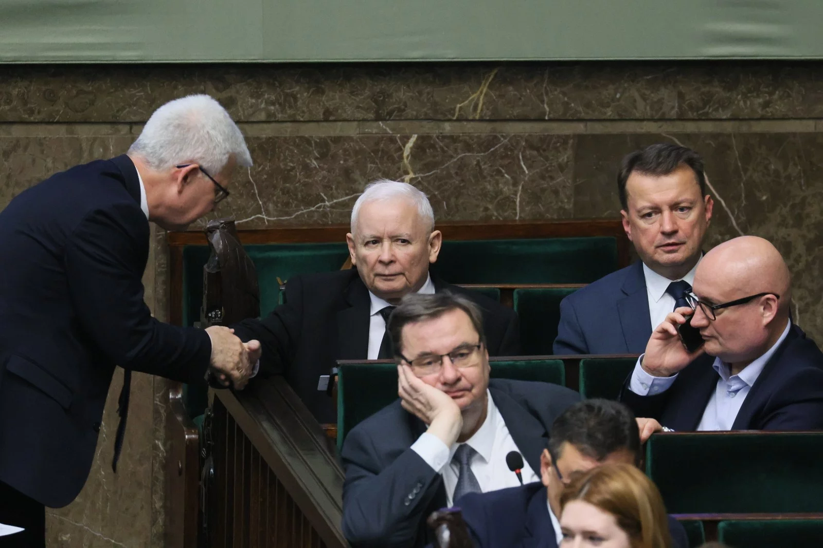 Jarosław Kaczyński w Sejmie