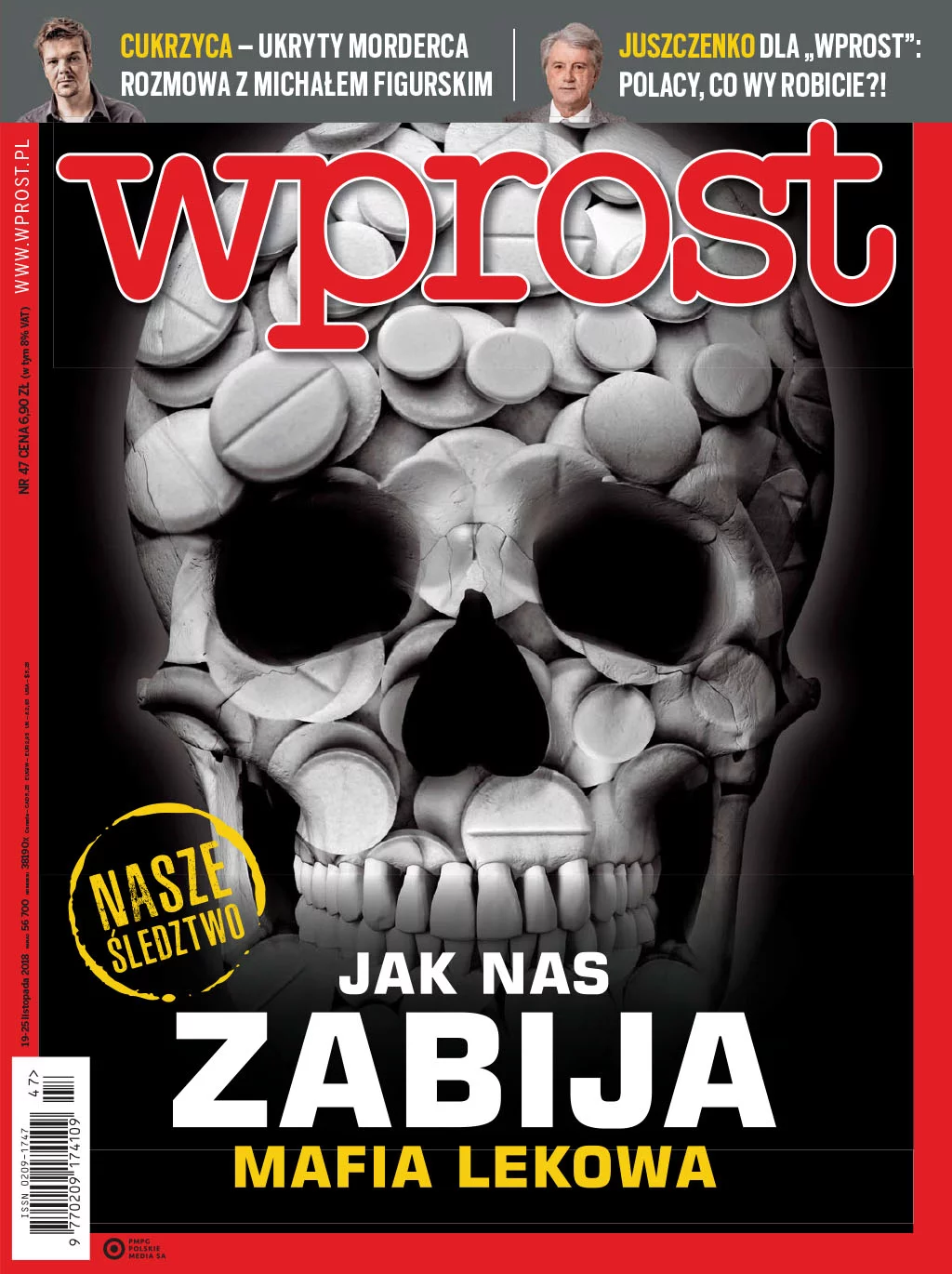 Okładka 47/2018 (1862) WPROST