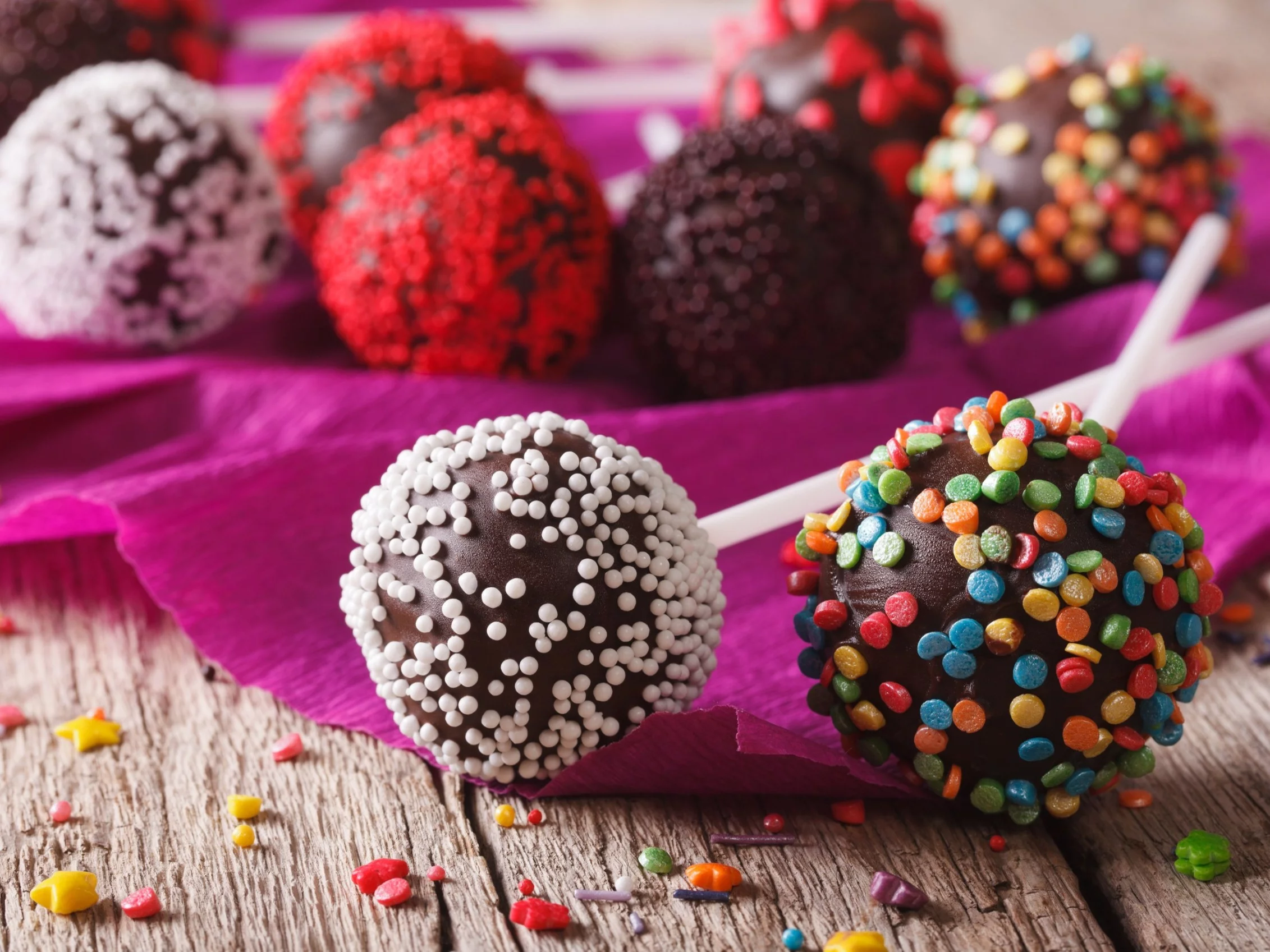 Lizaki z ciasta (cake pops)