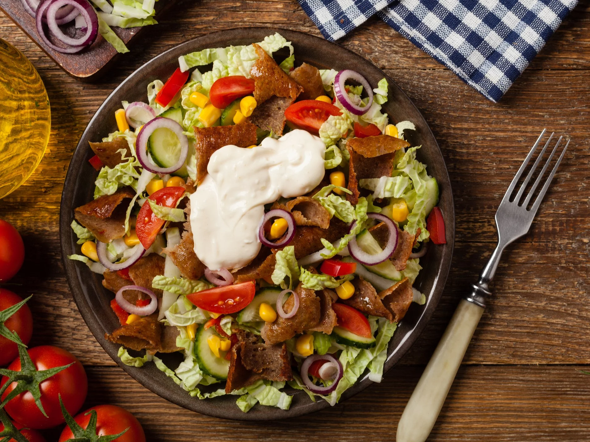 Sałatka gyros
