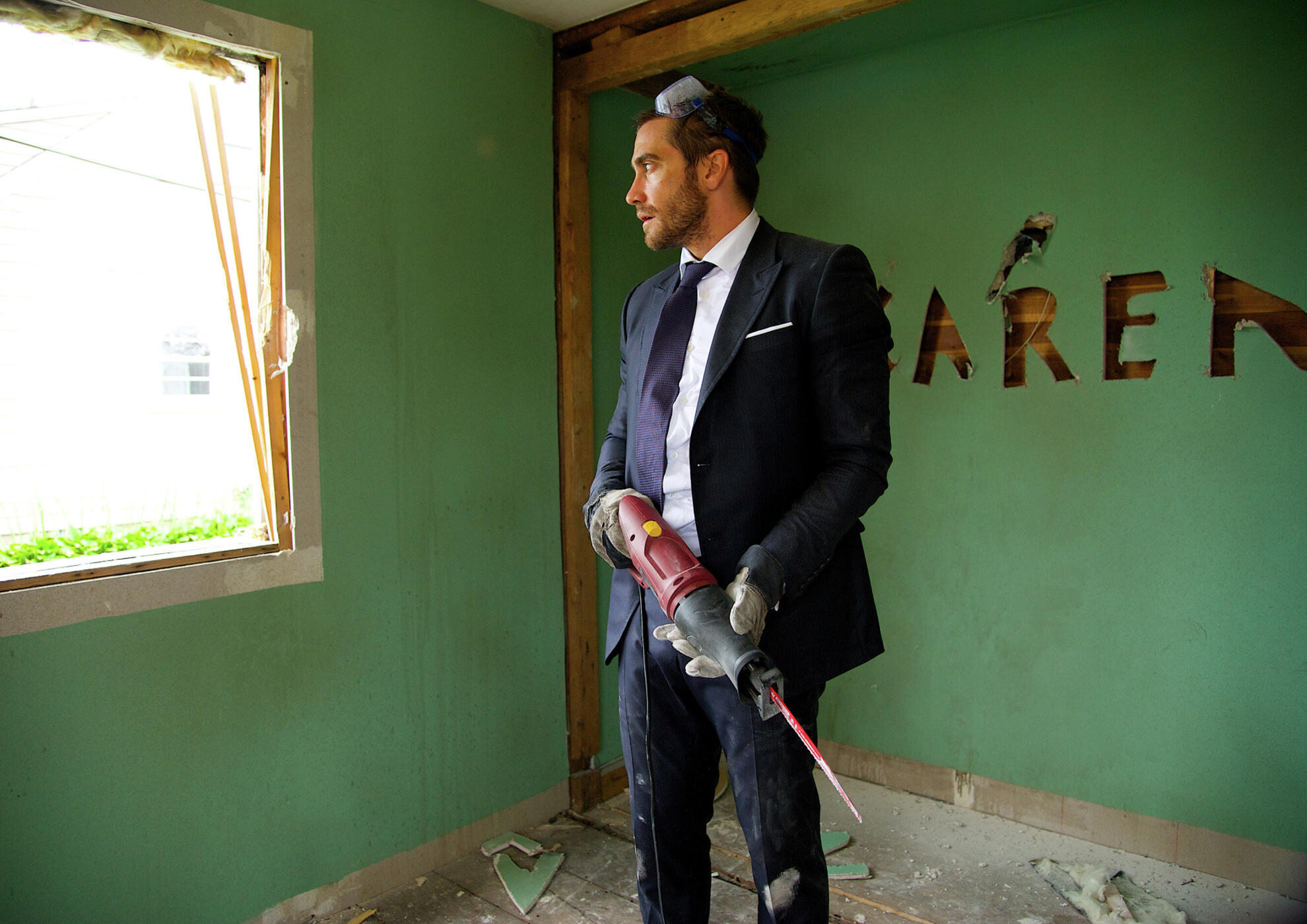 Jake Gyllenhaal jako Davis Mitchell w filmie Demolition (2015)
