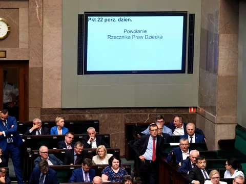 Głosowanie za powołaniem Rzecznika Praw Dziecka
