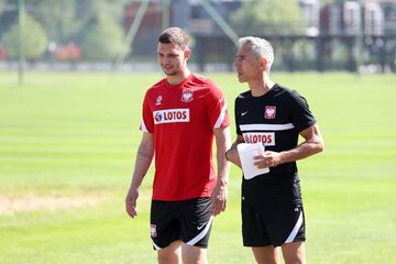 Jakub Świerczok i Paulo Sousa