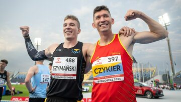Jakub Szymański i Damian Czykier
