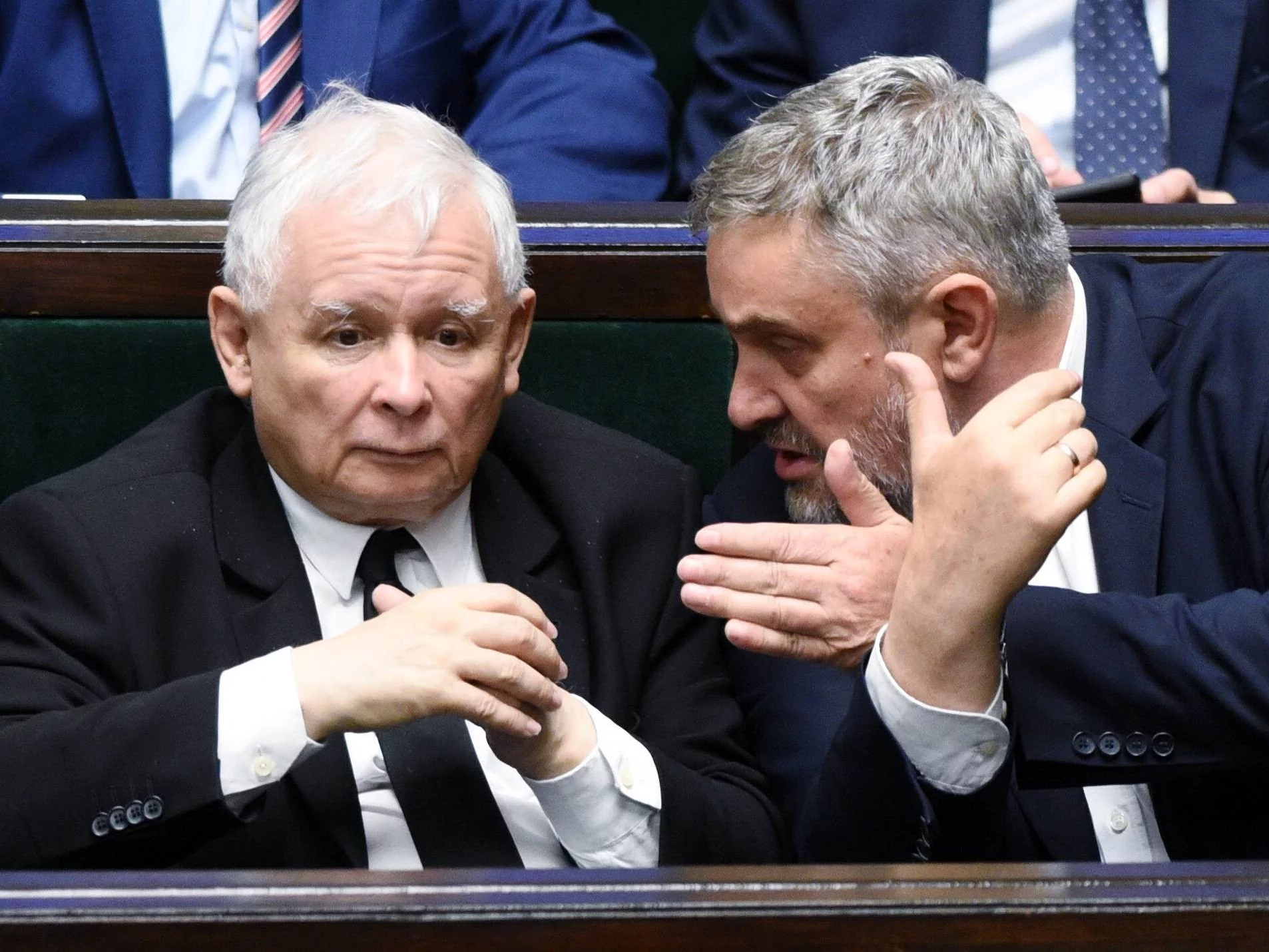 Jarosław Kaczyński i Jan Krzszytof Ardanowski