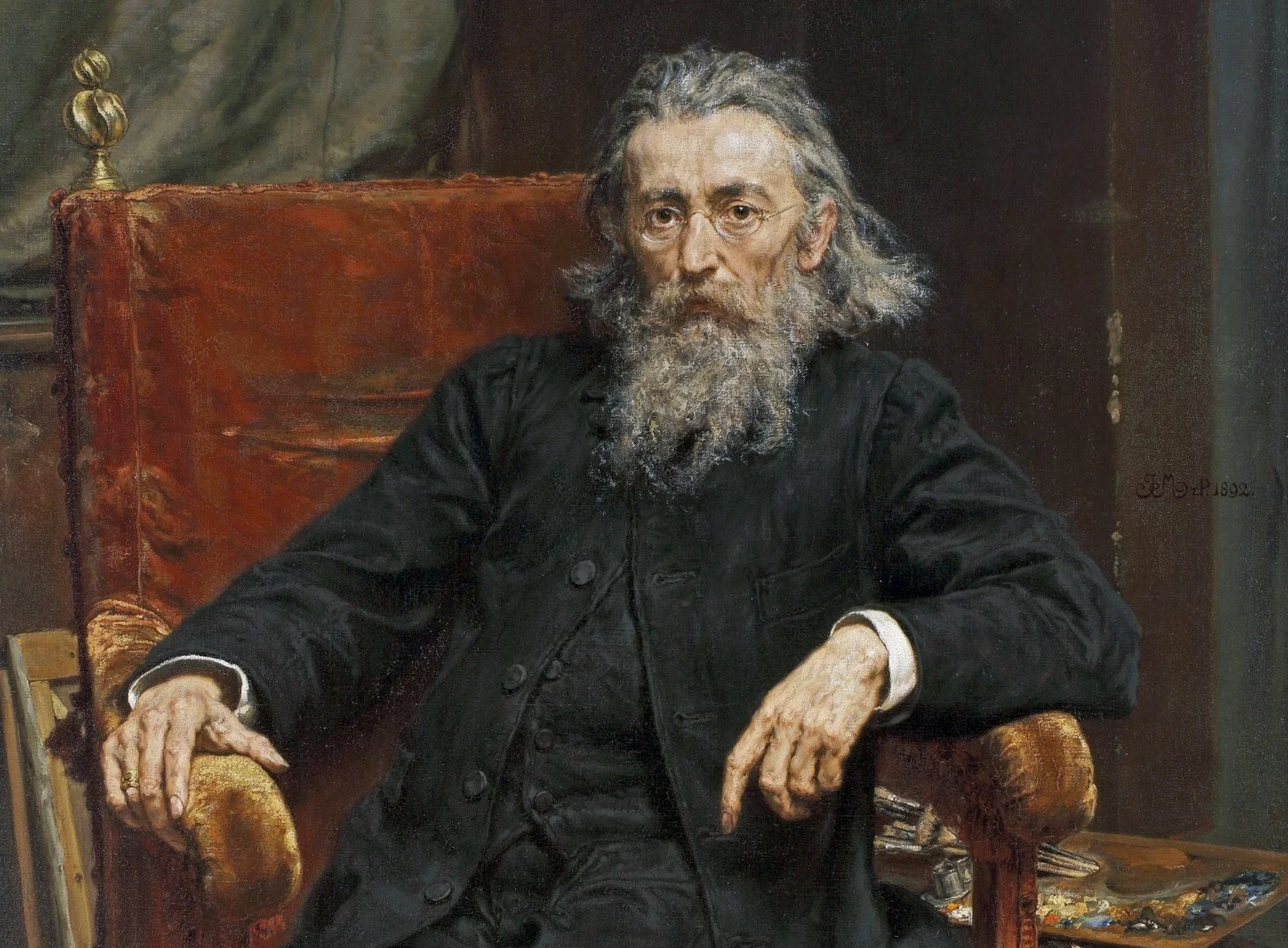 Jan Matejko, autoportret