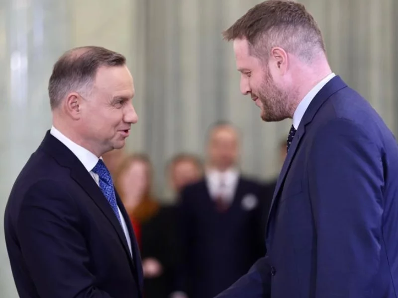 Andrzej Duda i Janusz Cieszyński