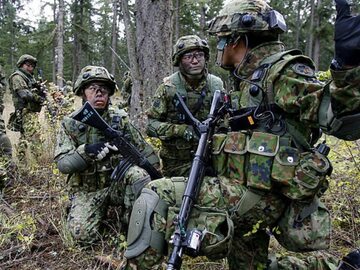 Japońscy żołnierze (fot. U.S. Army/Wikipedia)