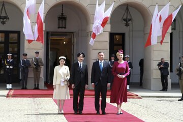 Japońska para książęca przyjechała do Polski