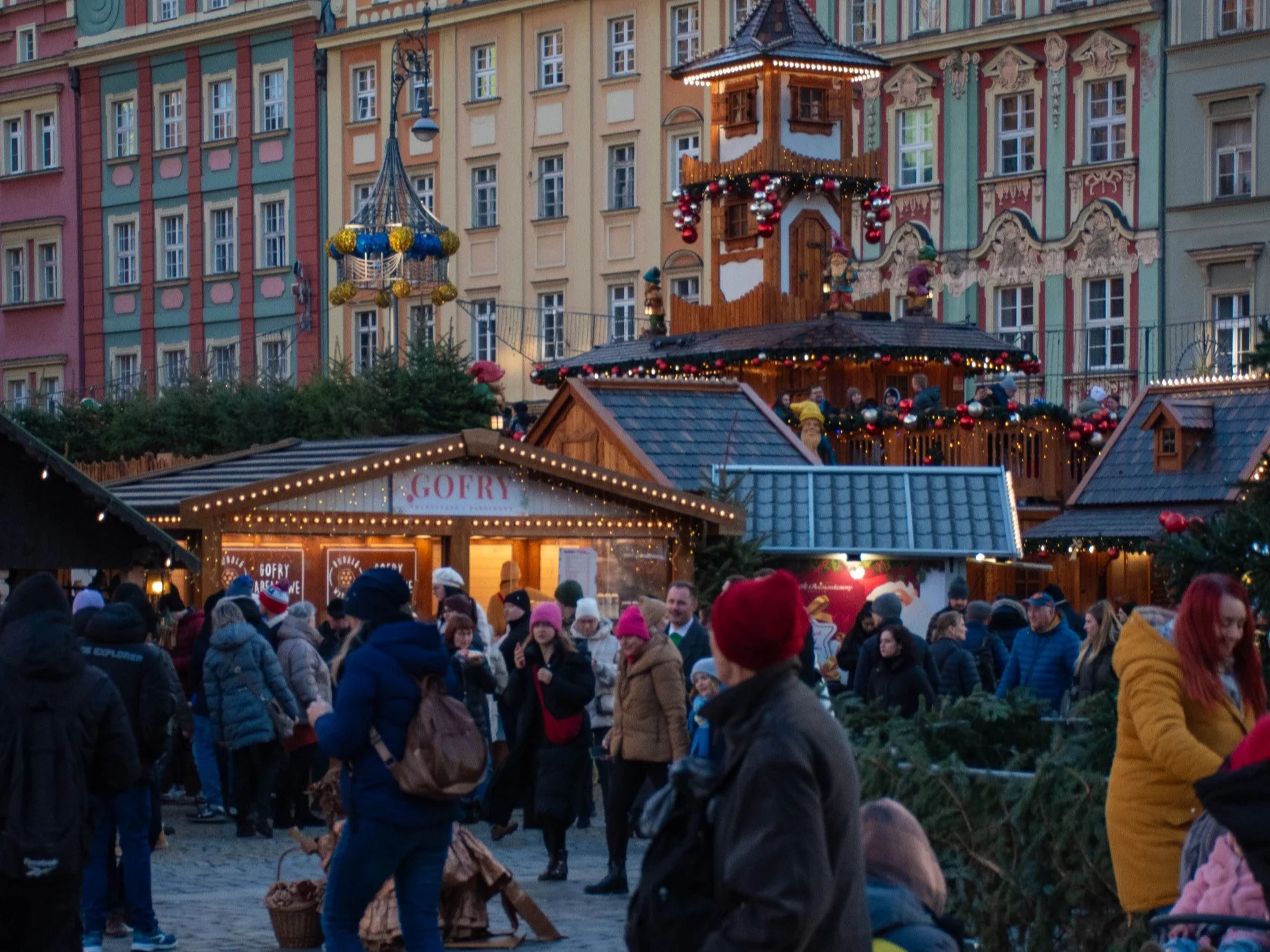 Jarmark świąteczny we Wrocławiu