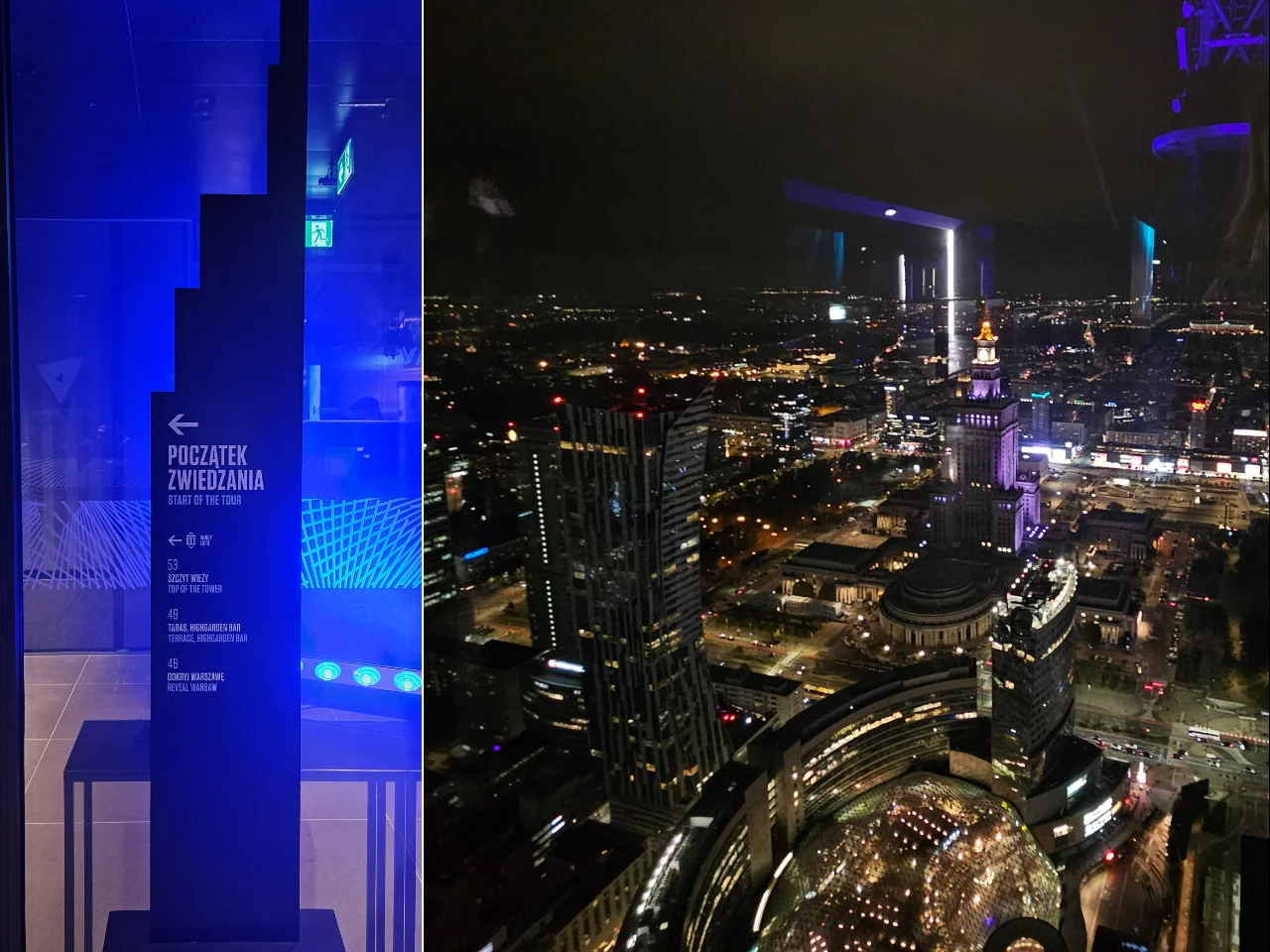 Wizyta na tarasie widokowym Highline Warsaw w Varso Tower