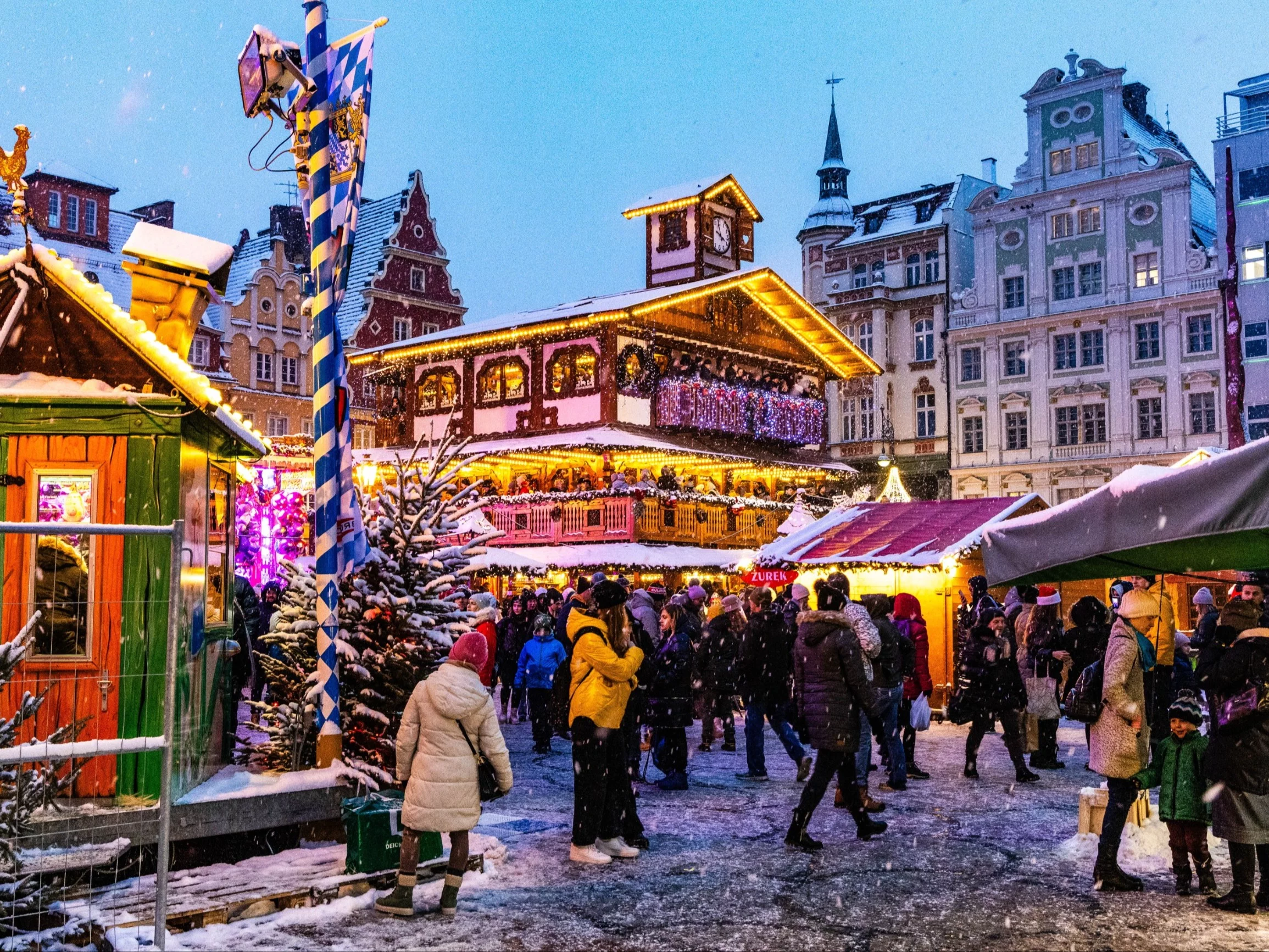 Jarmark świąteczny we Wrocławiu