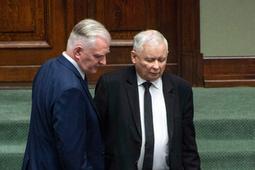 Jarosław Gowin i Jarosław Kaczyński