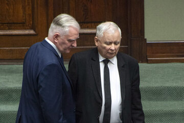 Jarosław Gowin i Jarosław Kaczyński