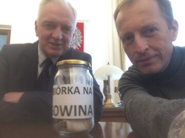 Jarosław Gowin i Konrad Piasecki