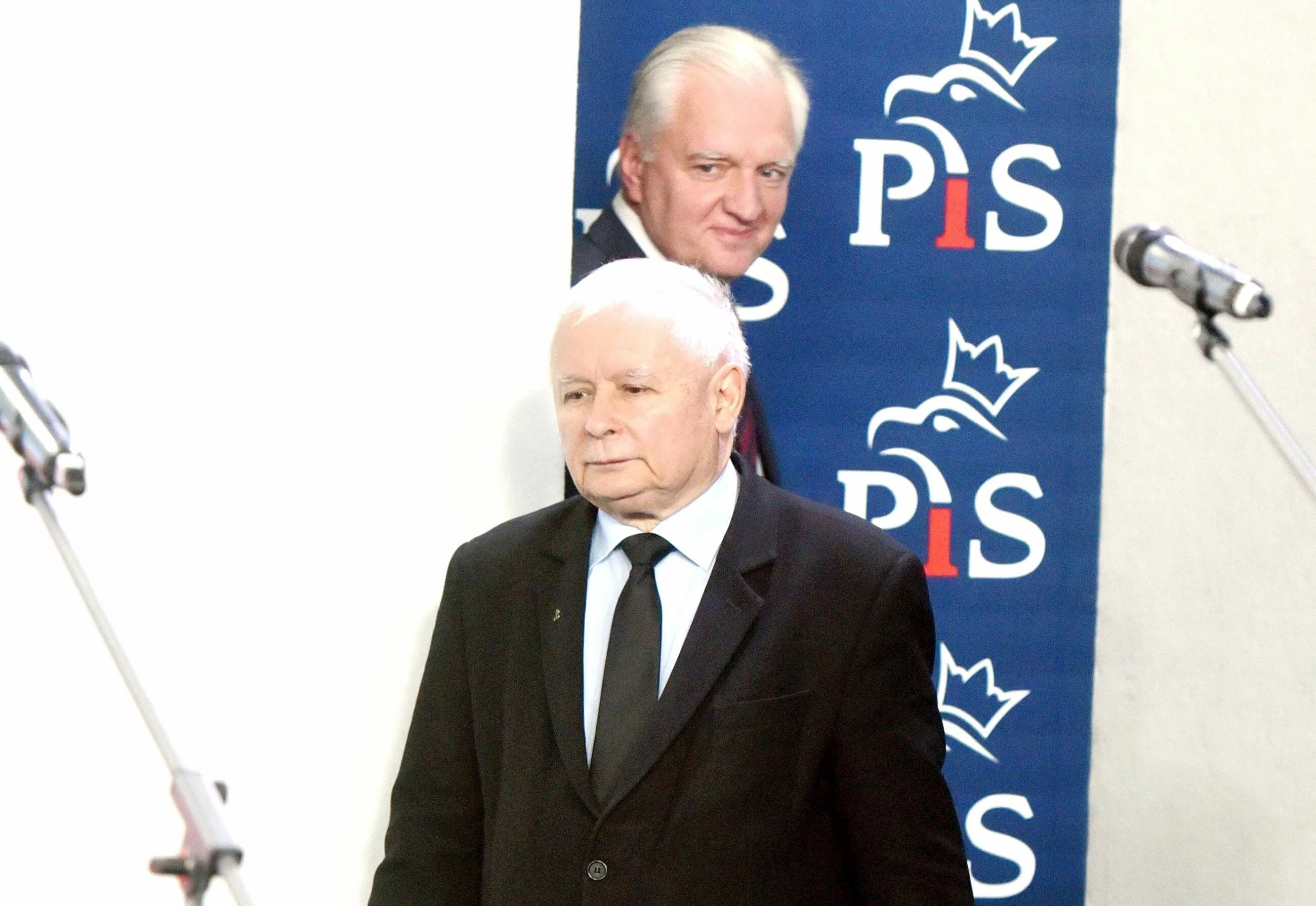 Jarosław Kaczyński i Jarosław Gowin