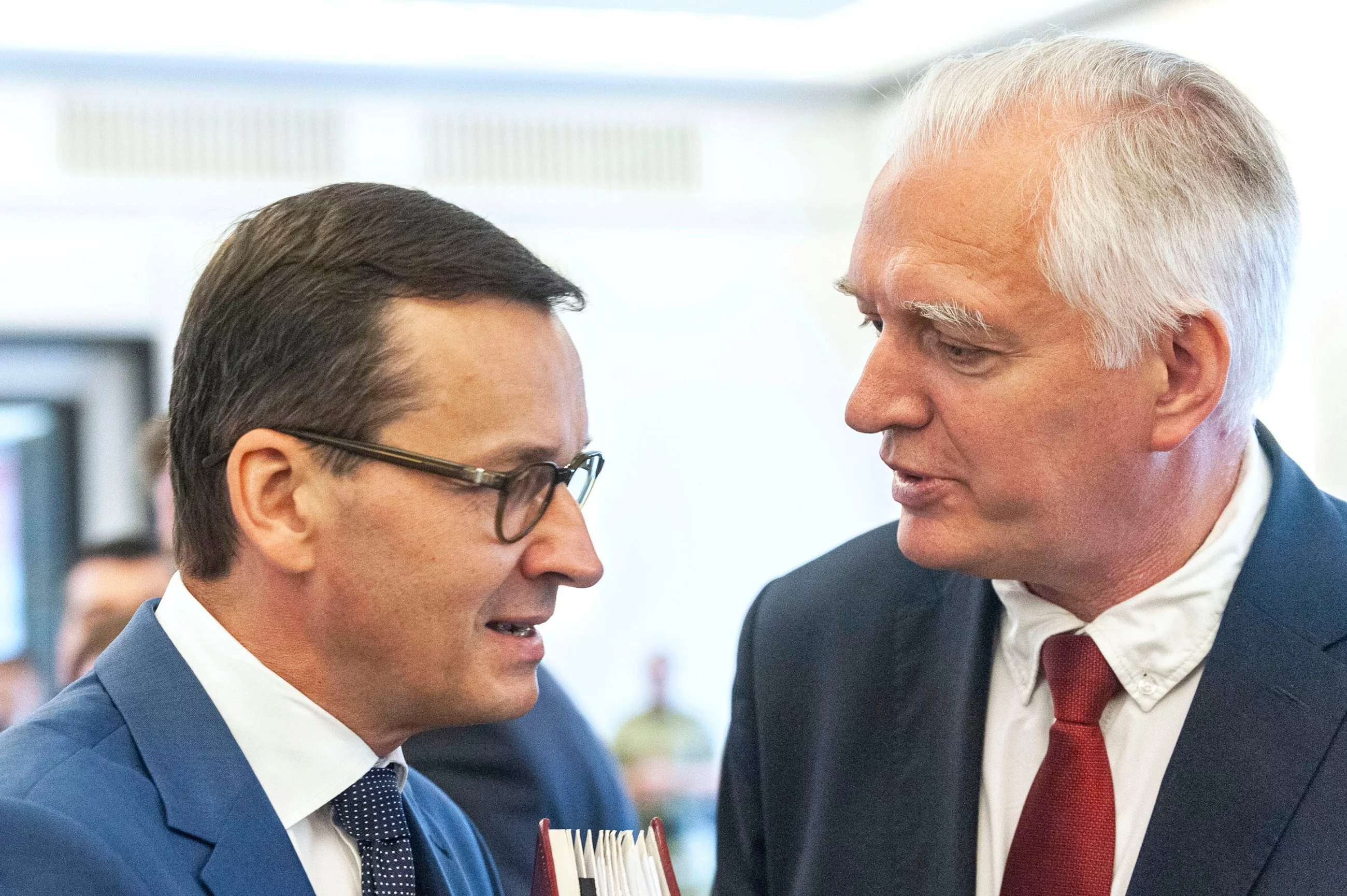 Mateusz Morawiecki i Jarosław Gowin