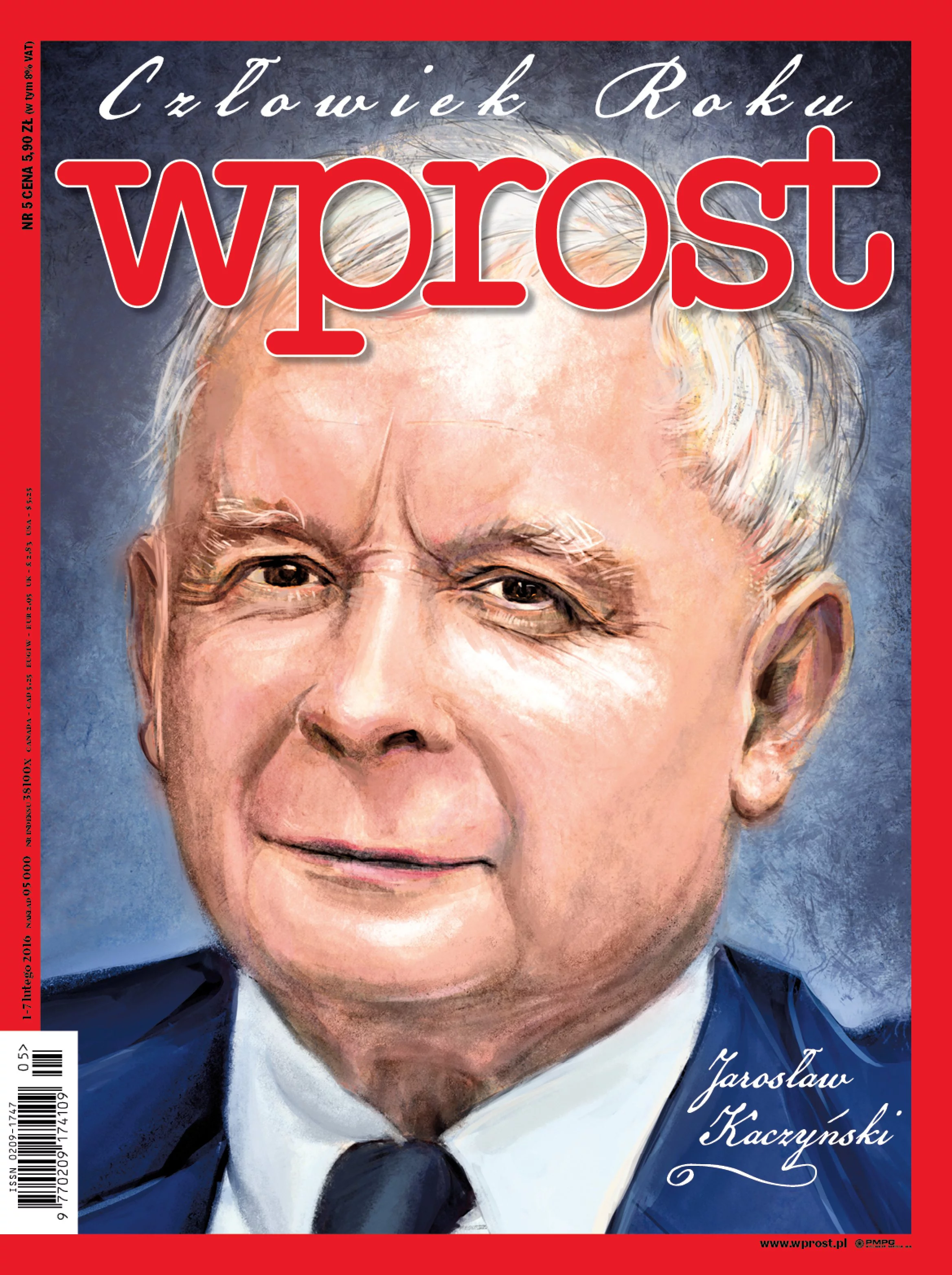 Tygodnik WPROST 5/2016 - Okładka