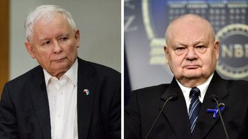 Jarosław Kaczyński i Adam Glapiński