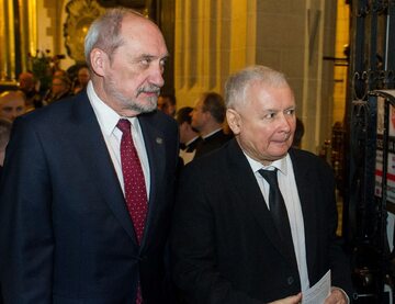 Jarosław Kaczyński i Antoni Macierewicz