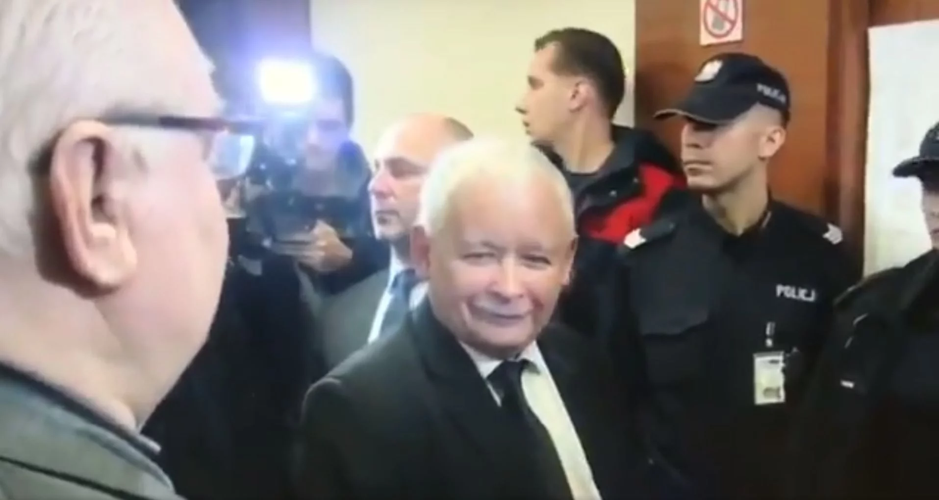 Lech Wałęsa i Jarosław Kaczyński