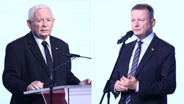 Jarosław Kaczyński i Mariusz Błaszczak