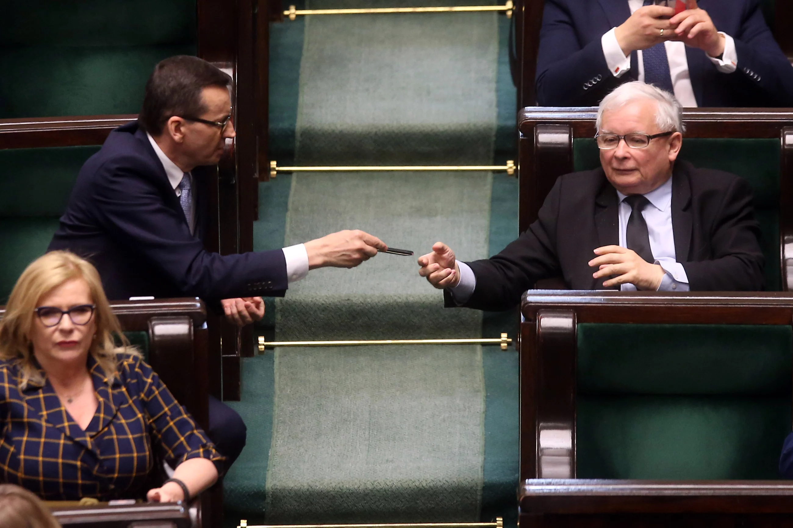 Mateusz Morawiecki i Jarosław Kaczyński