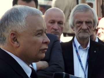 Jarosław Kaczyński i Ryszard Terlecki