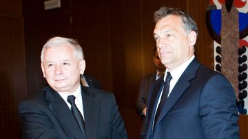 Jarosław Kaczyński i Viktor Orban, zdj. archiwalne