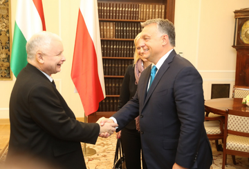 Jarosław Kaczyński i Viktor Orban