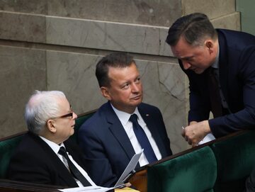 Jarosław Kaczyński, Mariusz Błaszczak i Zbigniew Ziobro