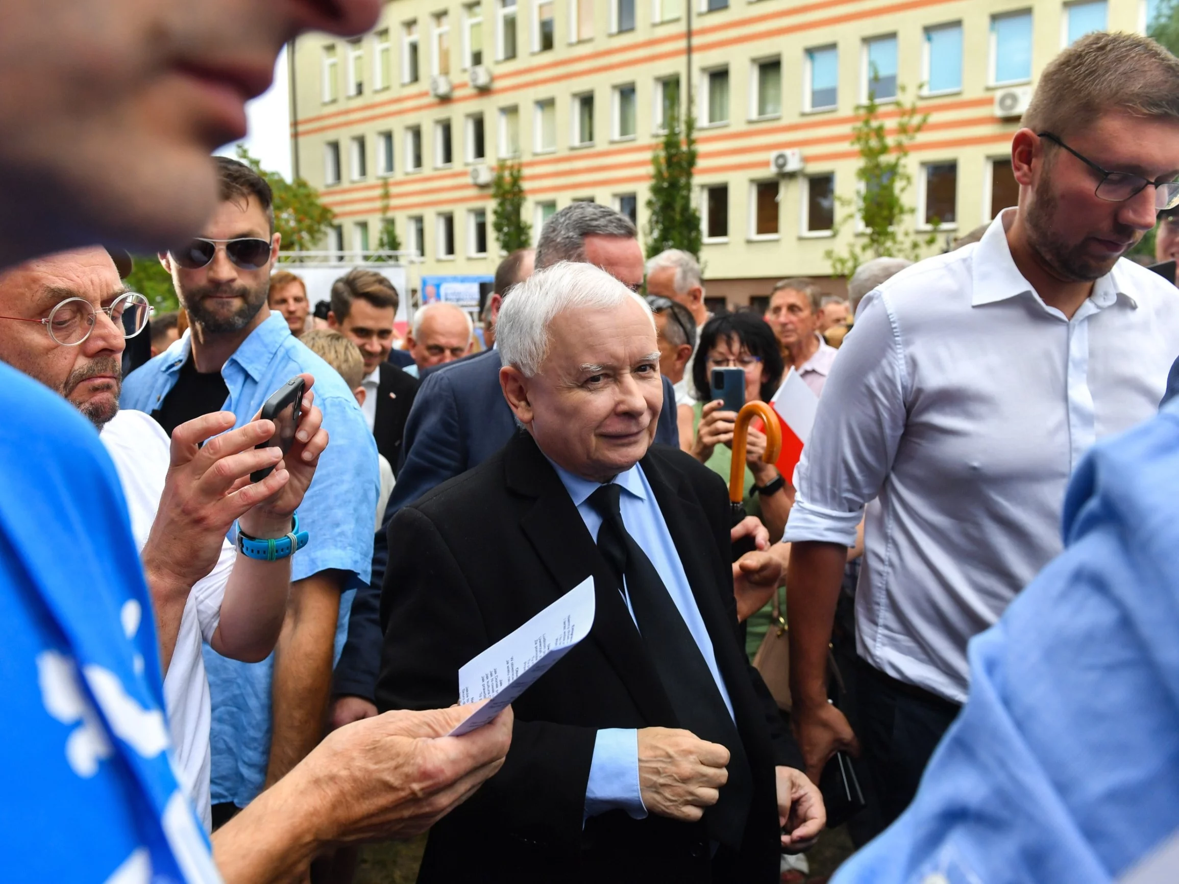 Jarosław Kaczyński w Sokołowie Podlaskim